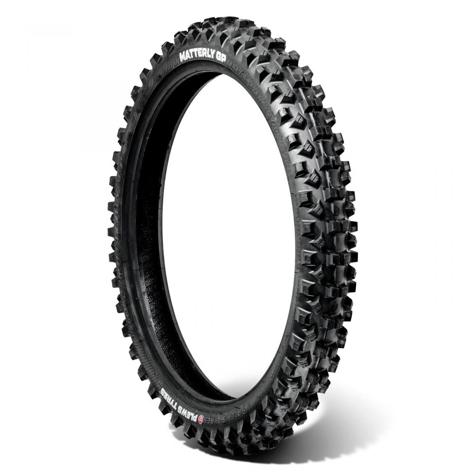 Plews Tyres MX2 Matterly Front tire - 3/4 view