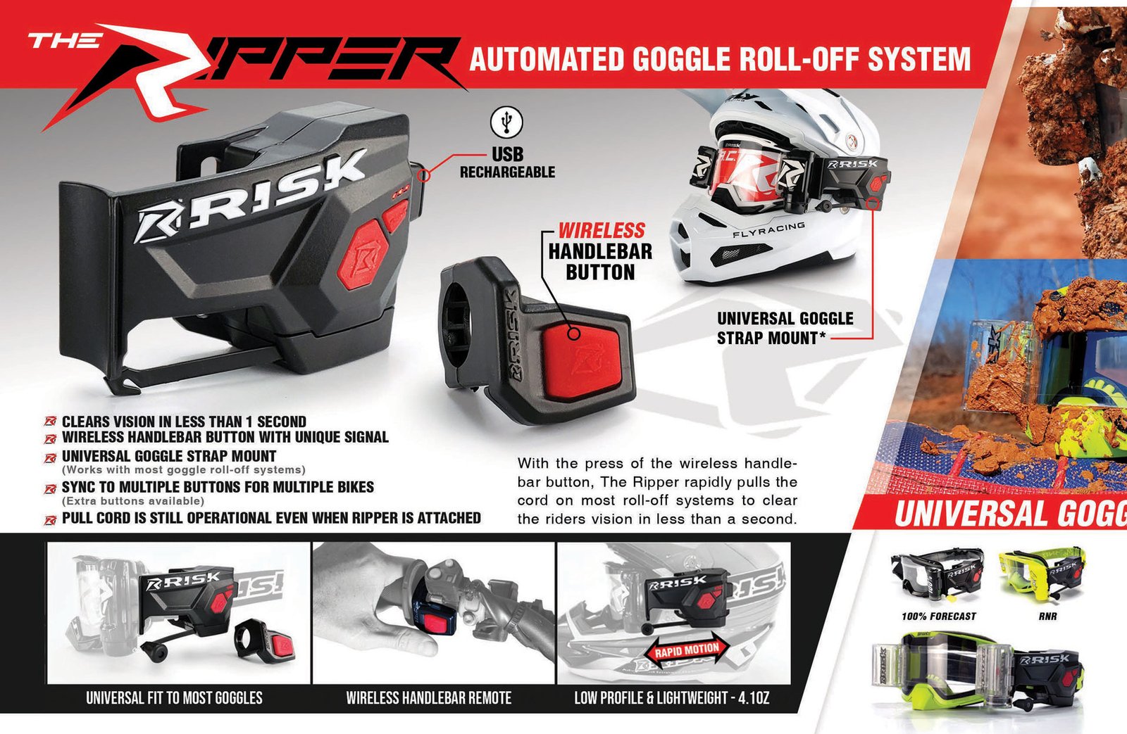 Page from the 2024 Risk Racing Product Catalog