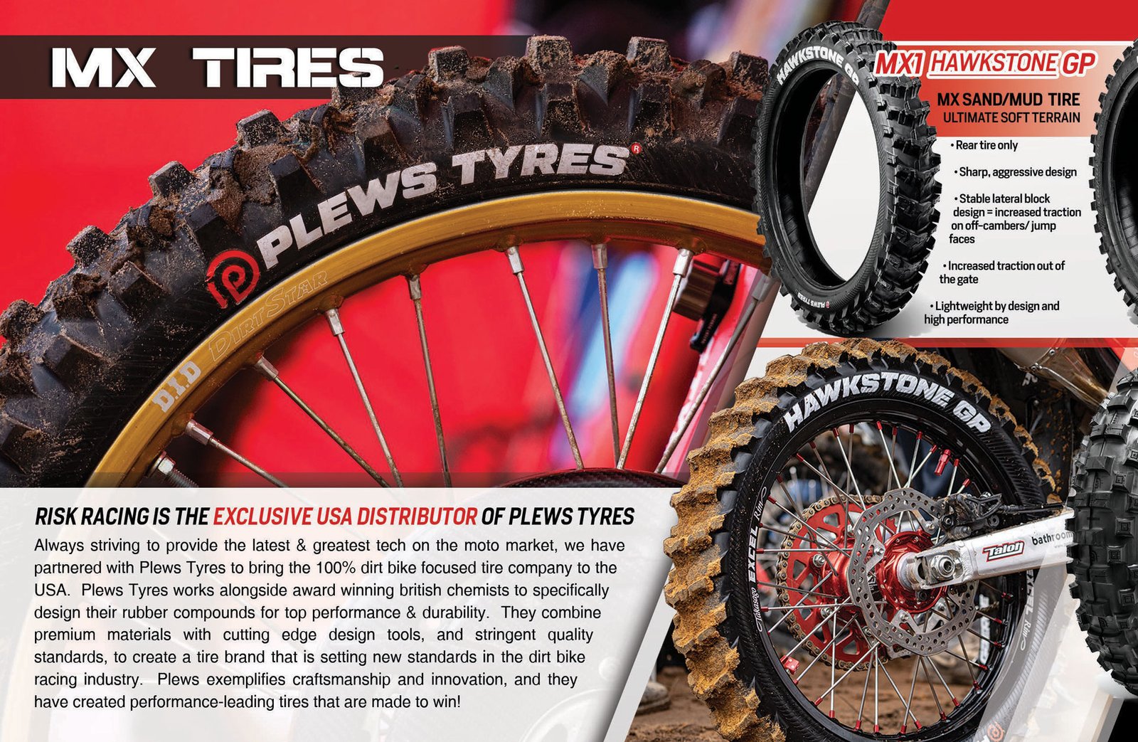 Page from the 2024 Risk Racing Product Catalog