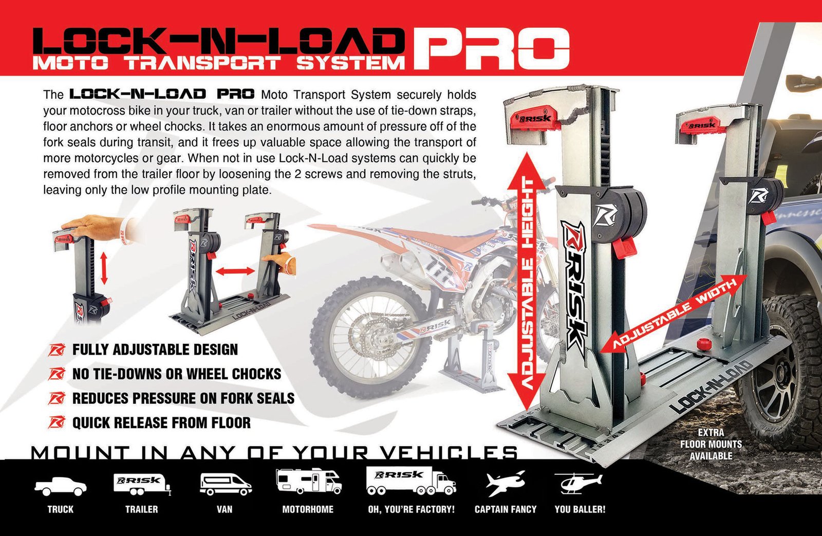 Page from the 2024 Risk Racing Product Catalog